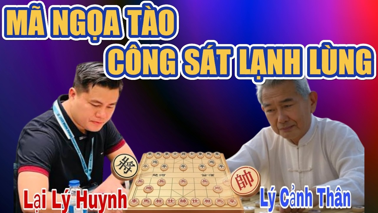 Cờ Tướng| Mã Ngọa Tạo Công Sát Lạnh Lùng Xin Thua Khi Còn Cả 2 Xe