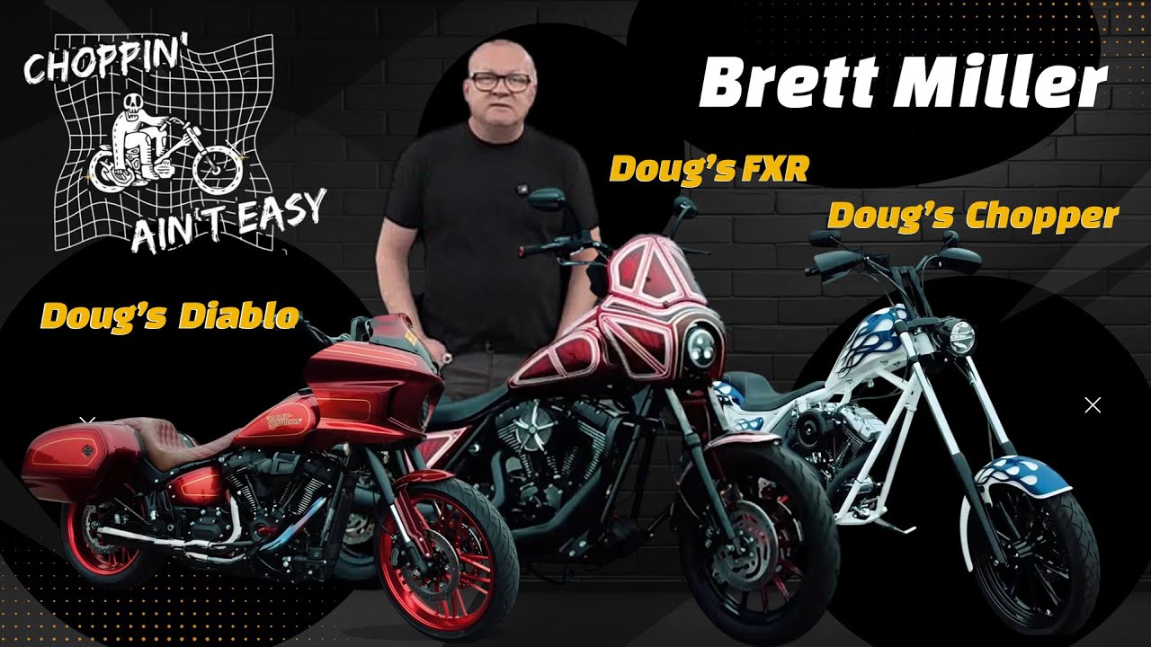 Part Two Doug's Bikes Featuring a 1993 FXR, FXR Style Chopper, and a 2022 Limited Edition El Diablo