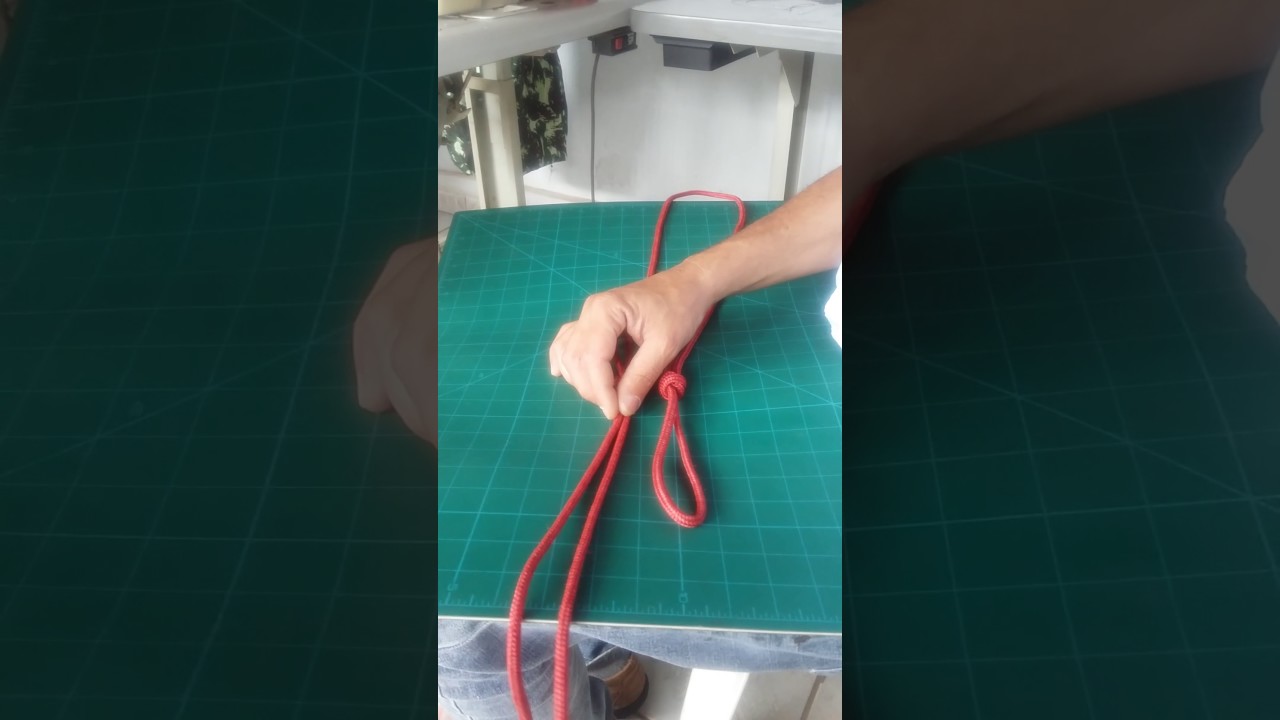 Como fazer um cabresto 4 nó.