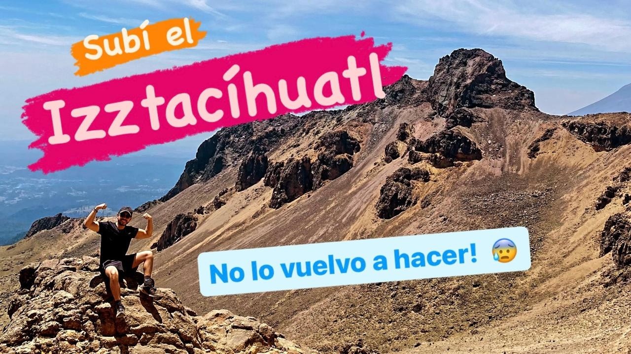 Volcán IZTACCIHUATL - SUBIDA al REFUGIO DE LOS 100