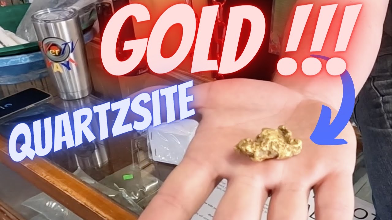 Gold Mines - Large Gold Nugget Quartzsite AZ