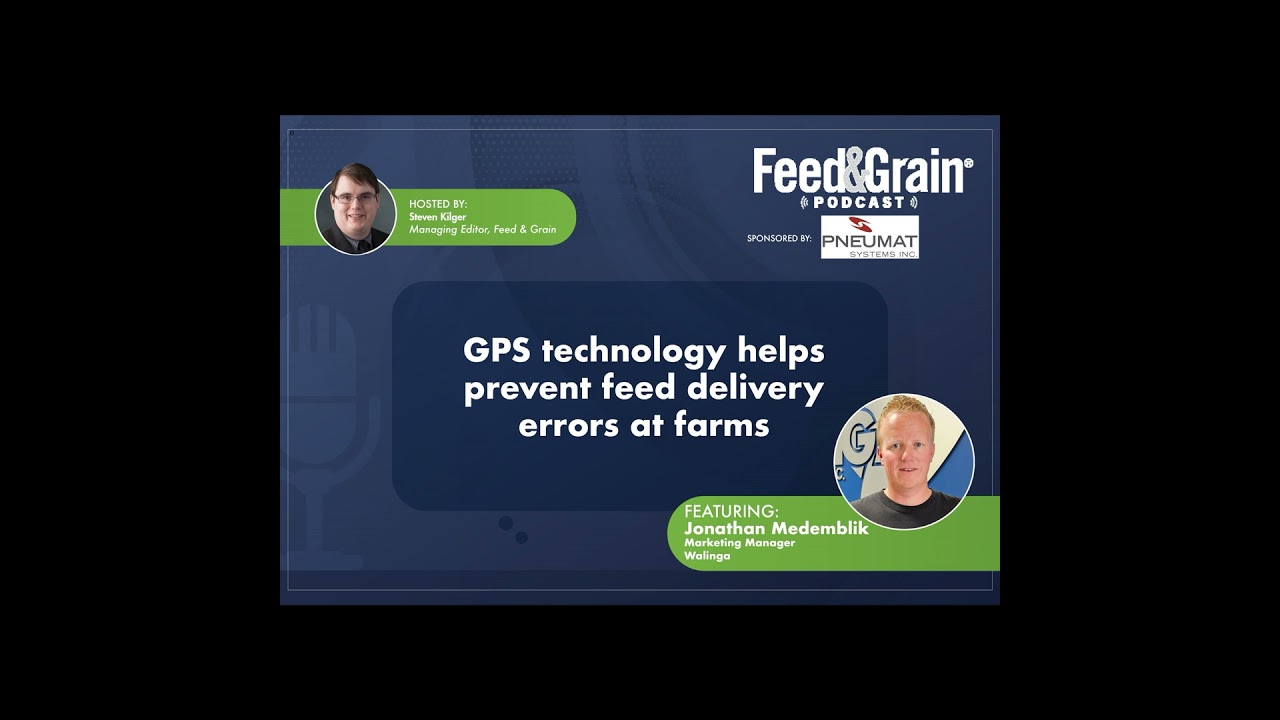 GPS technology helps prevent feed delivery errors at farms