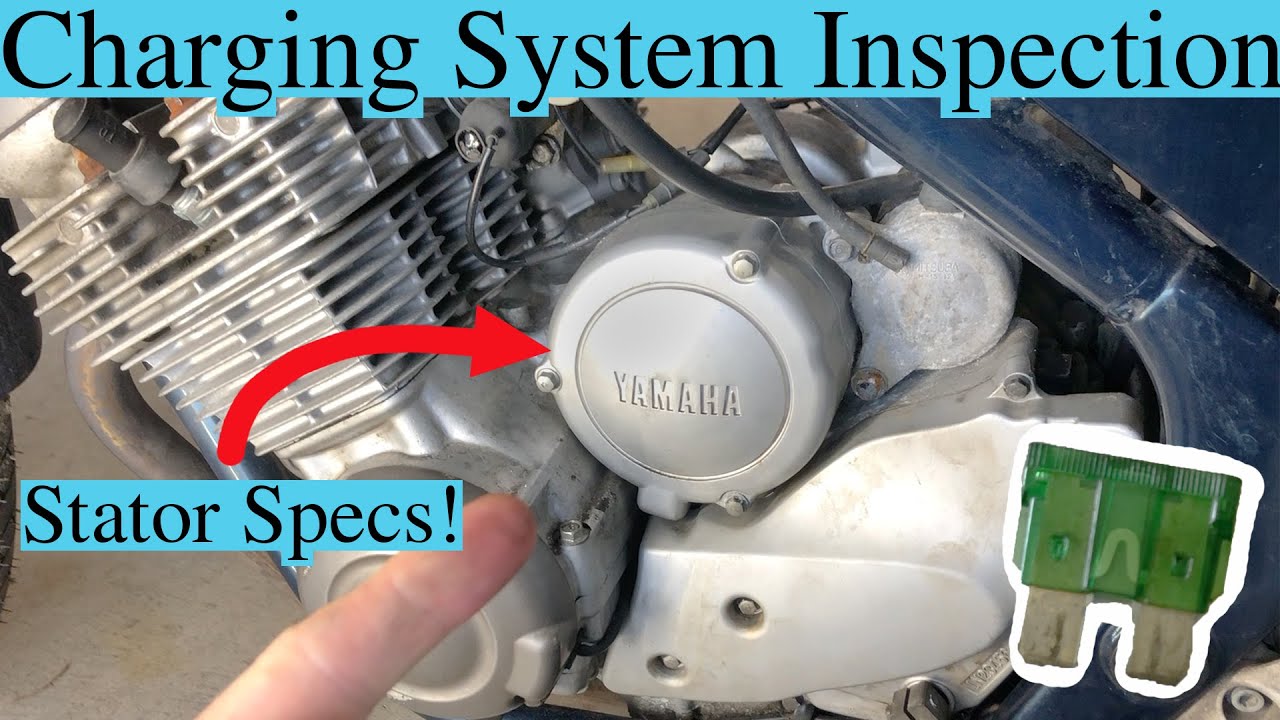 Подробная проверка системы зарядки Yamaha XJ600 1992 года