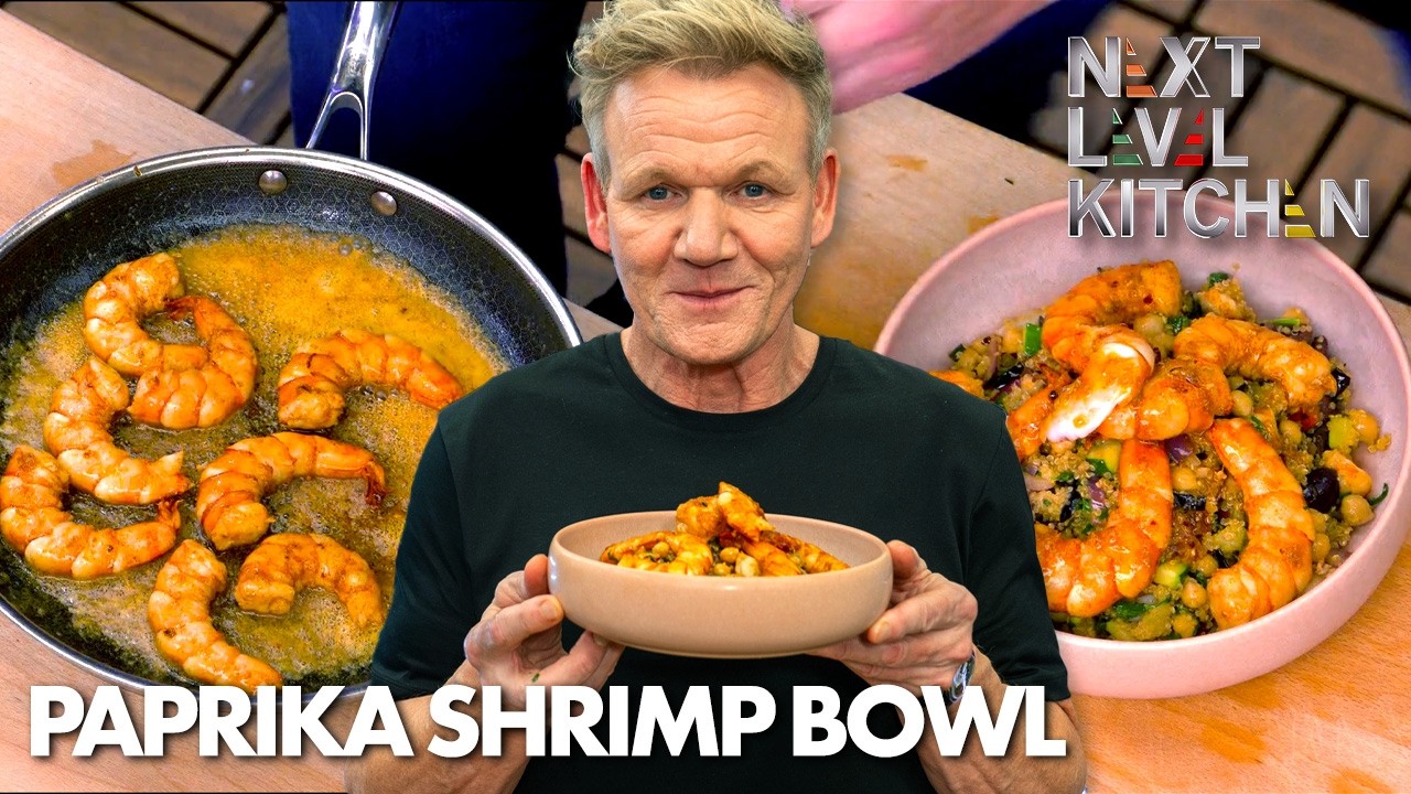 Gordon Ramsay&rsquo;s 15-Minute Paprika Garlic Shrimp Bowl