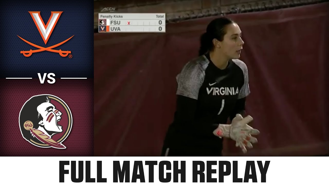 Virginia vs. Florida State Full Match Replay | 2025 ACC Women's Soccer
