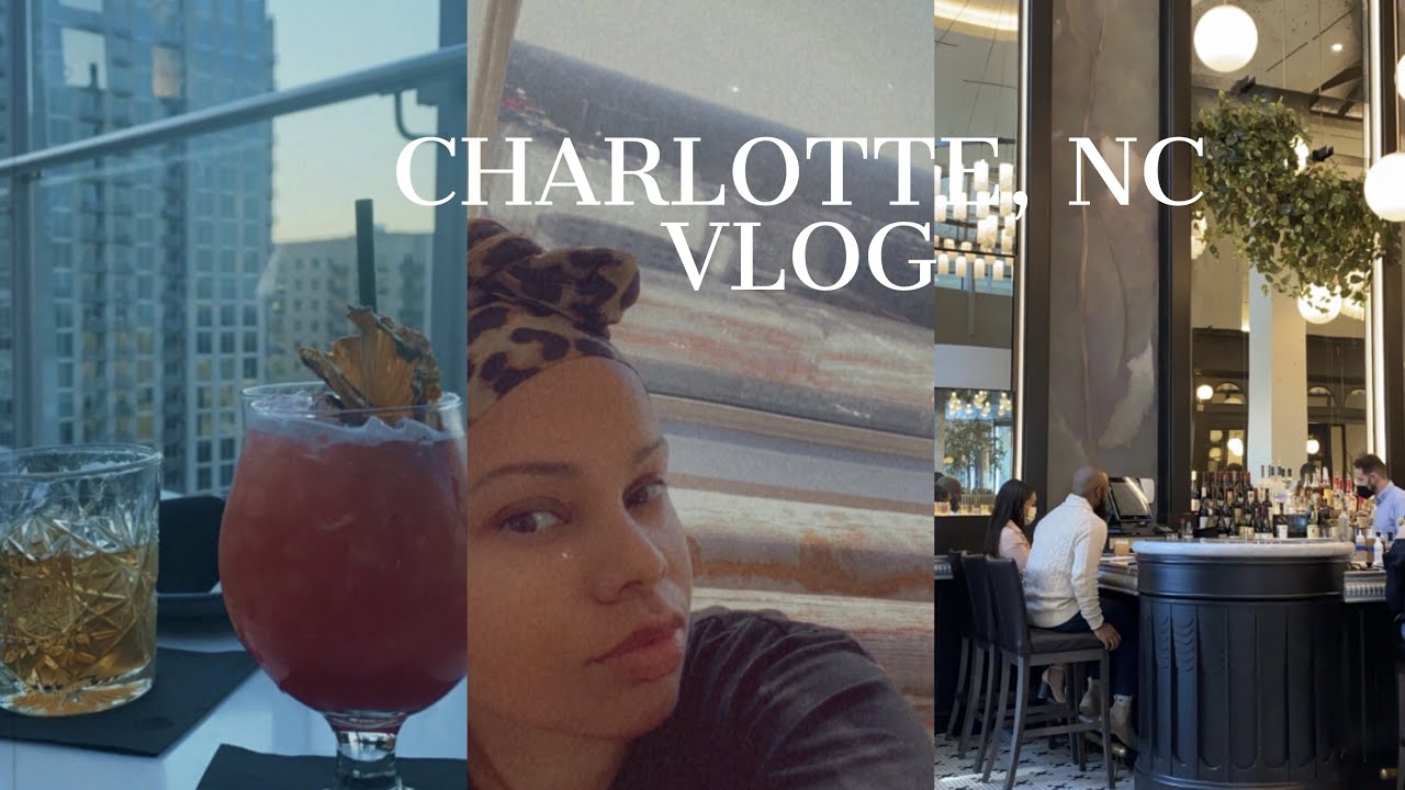 Valentines Day Weekend Vlog | Hanging Out In Charlotte, NC | Rooftop Restaurants & More
