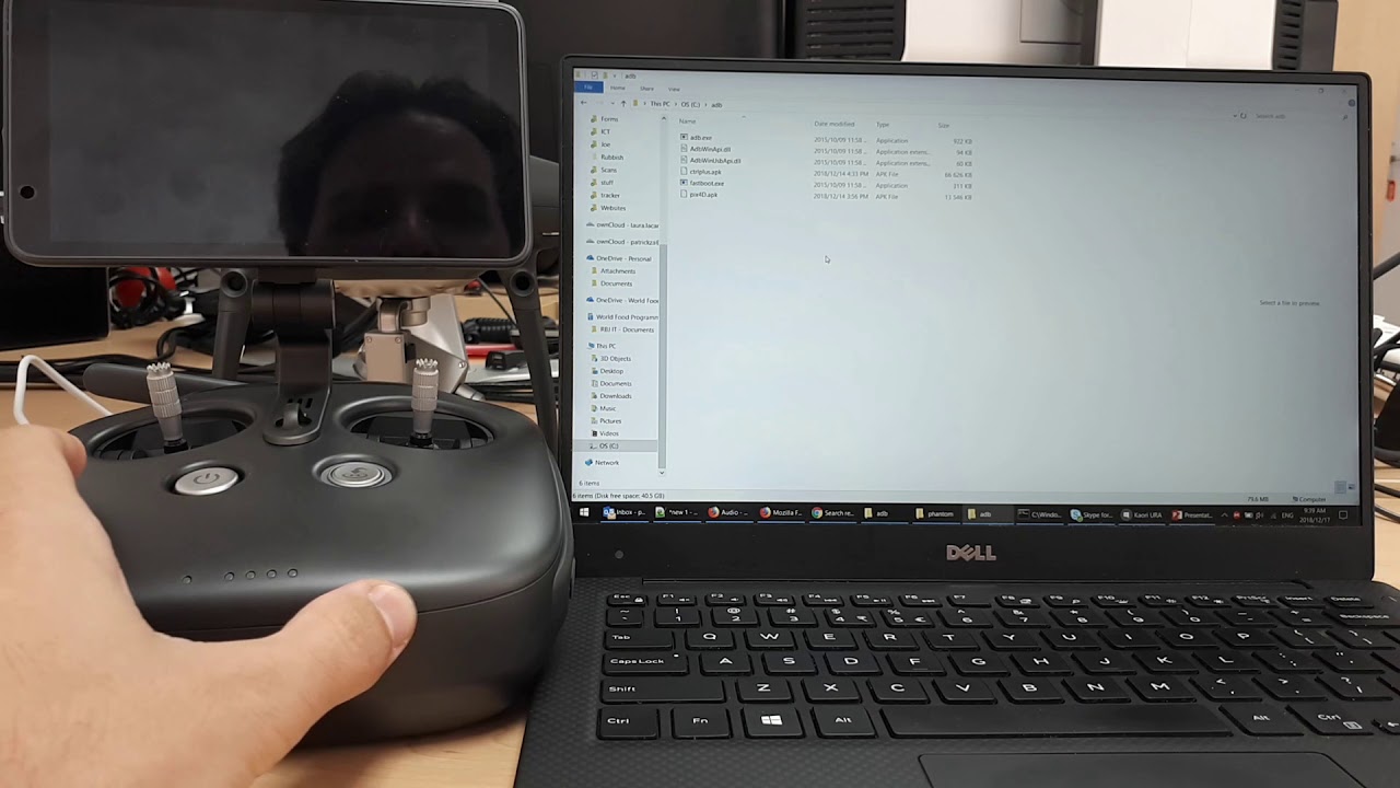 Here's how to install Pix4d and Control+DJI on the Phantom 4 Pro+ built in screen