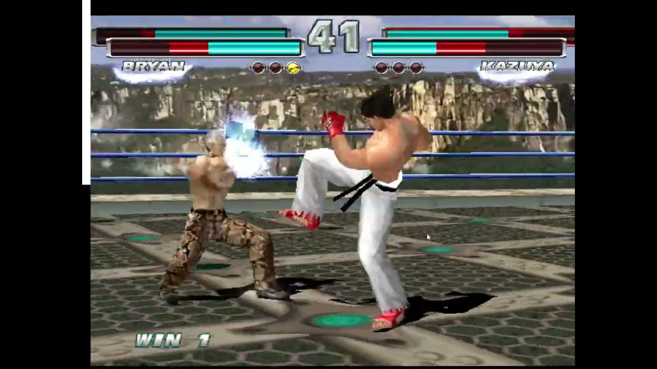 철권 테그 토너먼트1(Tekken tag tournament)TTT 이삭(오브라이언)VS포르쉐마스터(진카즈야)