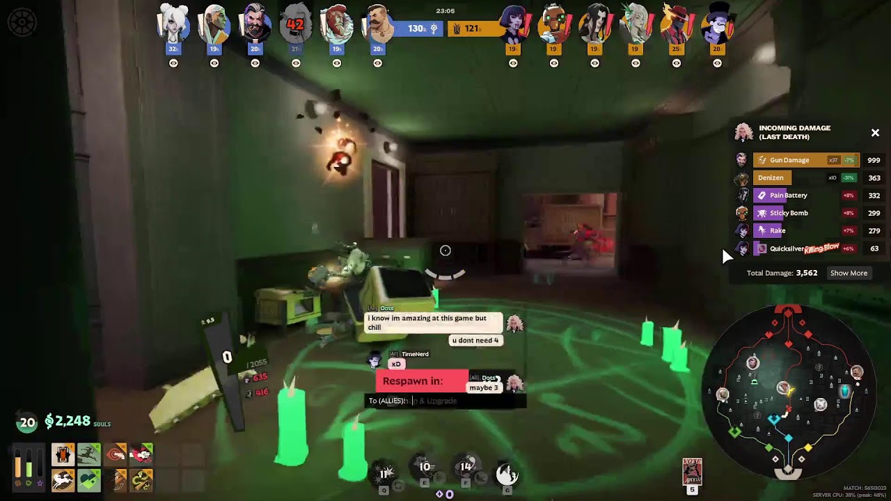 Deadlock werewolf fun times