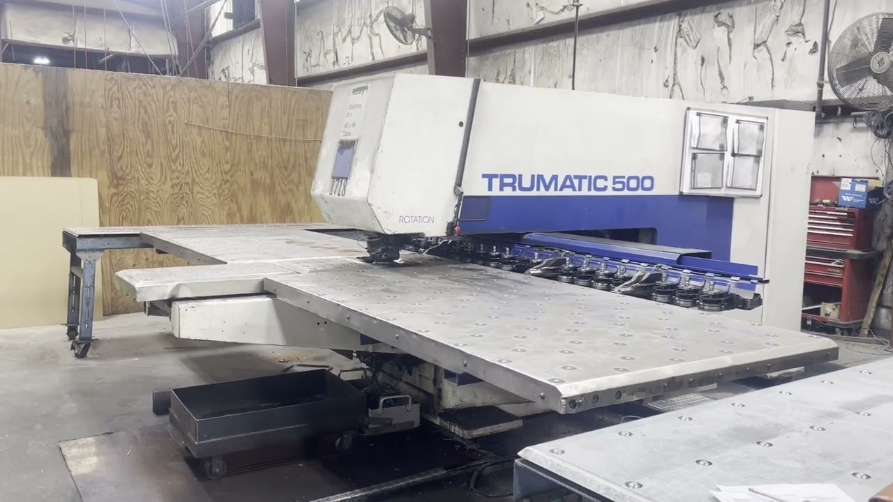 Trumpf Trumatic 500 CNC Punch Machine