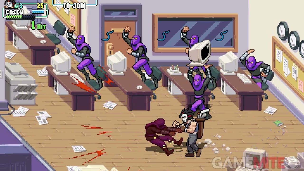 TMNT: Shredder's Revenge - Casey Jones Gameplay