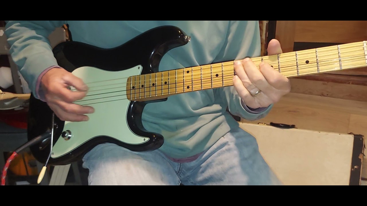 SOLD Squire Stratocaster Nylon Strings with Piezo