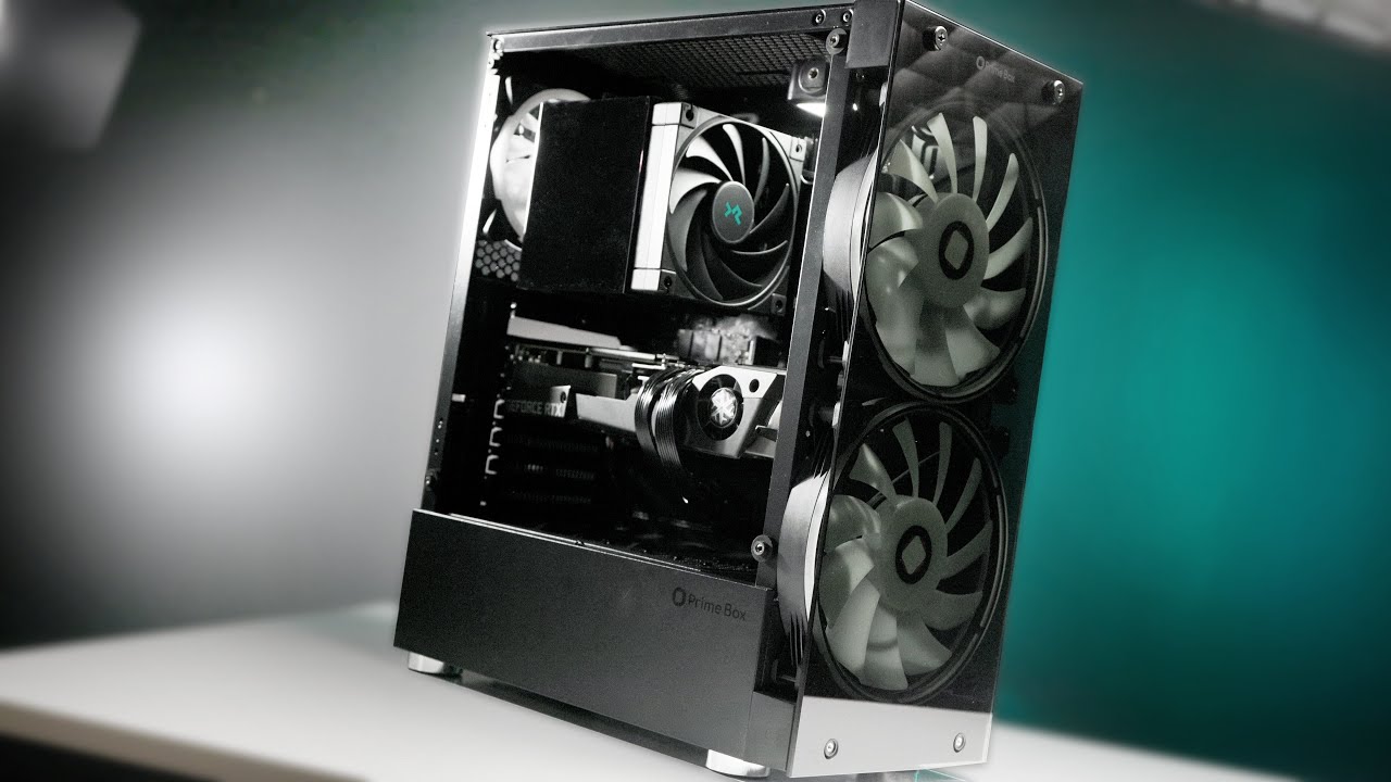 Black style Gaming PC Build [w/ Benchmarks]
