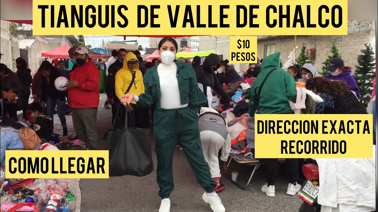 Tianguis- Como Llegar a la Ropa De $10 Pesos Dirección Exacta Con Recorrido