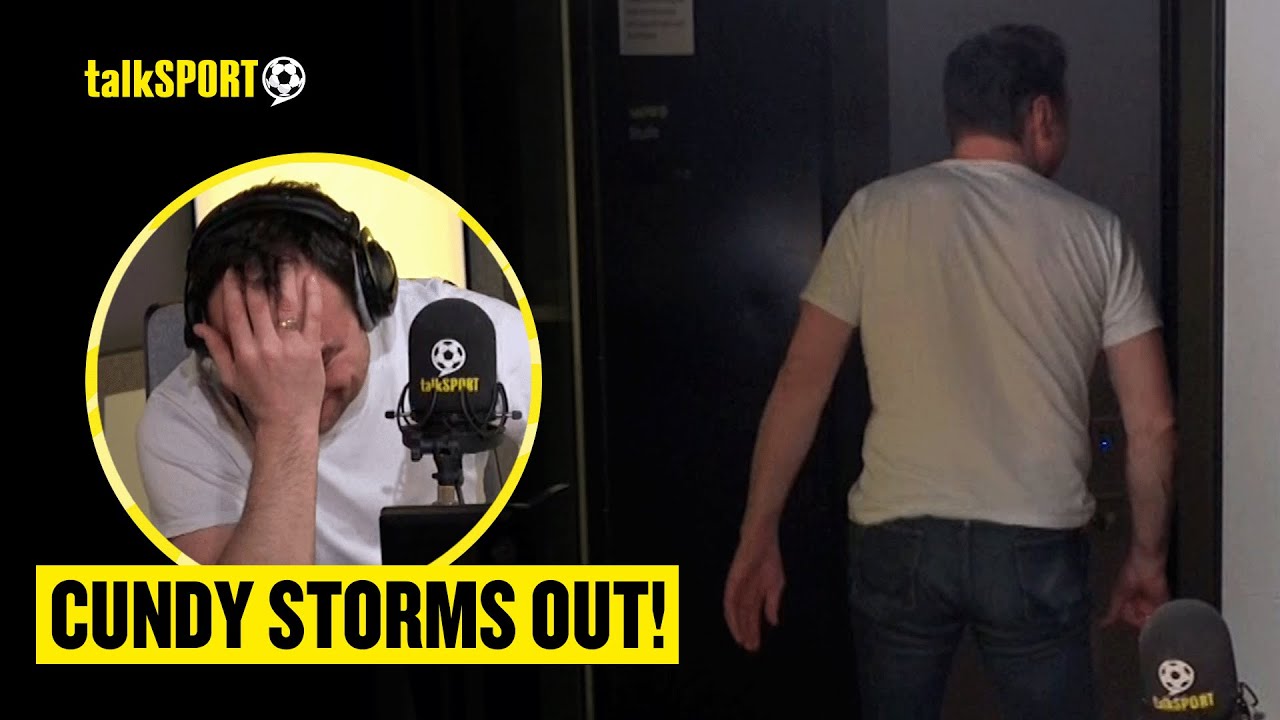 Jason Cundy STORMS OUT Of talkSPORT Studios Amid Mockery Over Chelsea's Carabao Cup Final Loss! 😱😫