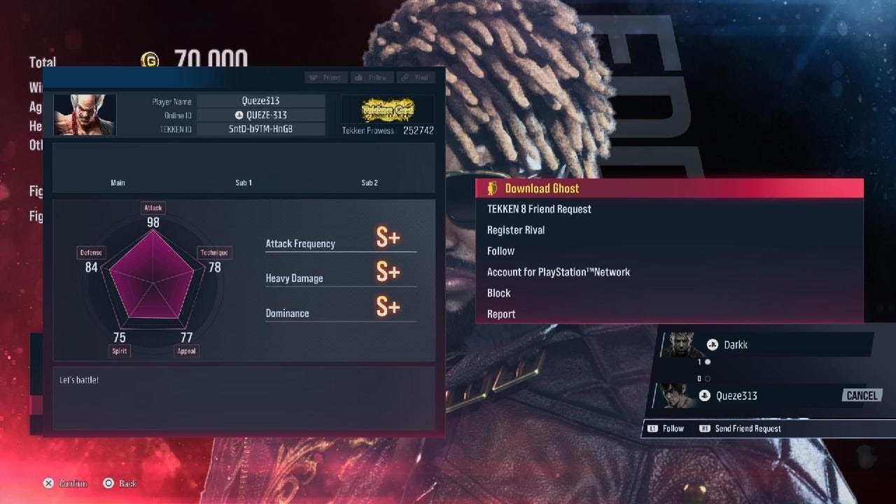 TEKKEN 8 Eddy vs Law