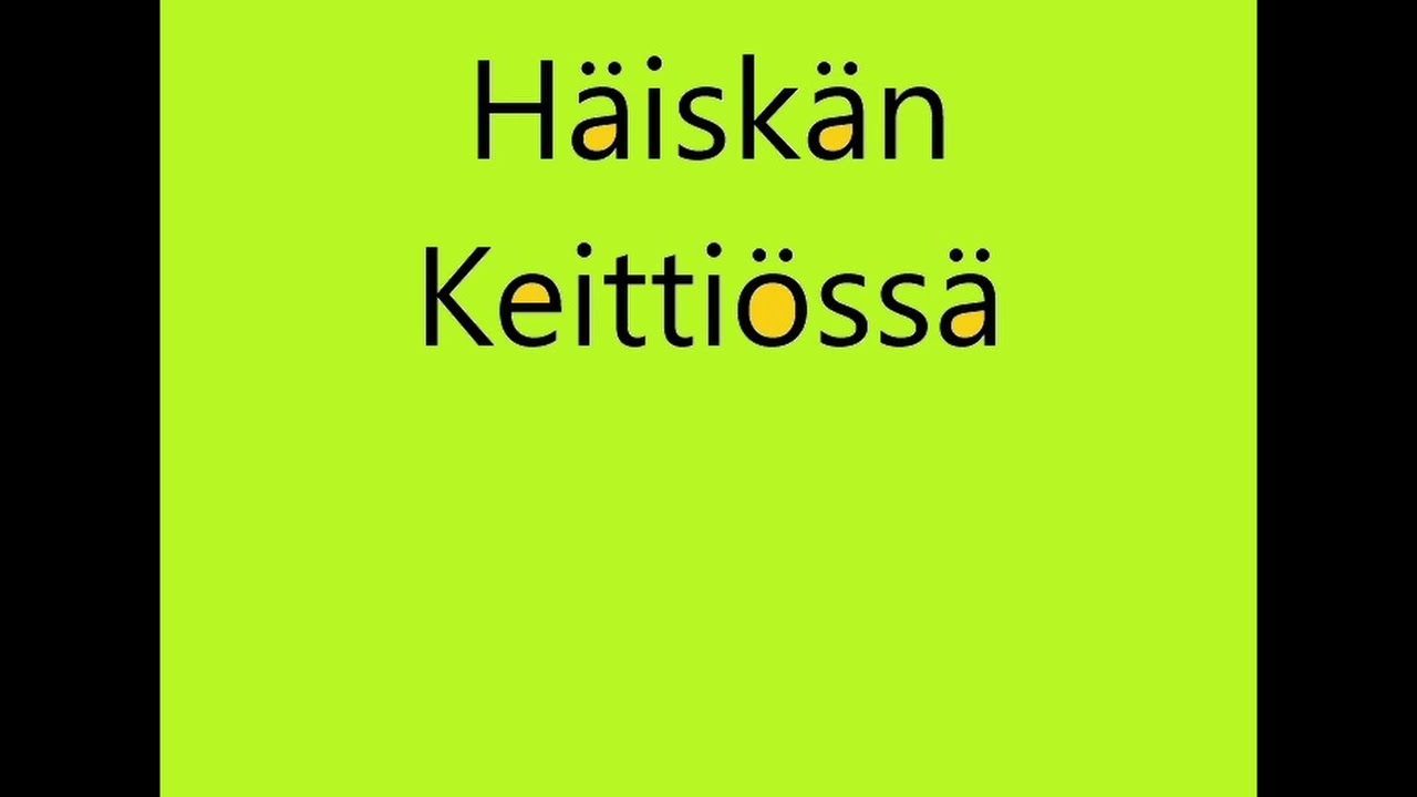 H&auml;isk&auml;n keitti&ouml;ss&auml; jakso 2 | Vieraana Nissis Reeska | kokkishow | ruisburger |
