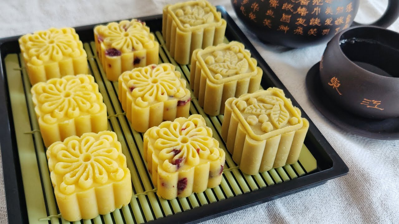 低糖无添加绿豆糕 清凉解暑做法简单| No oven mung bean cake, Easy and healthy