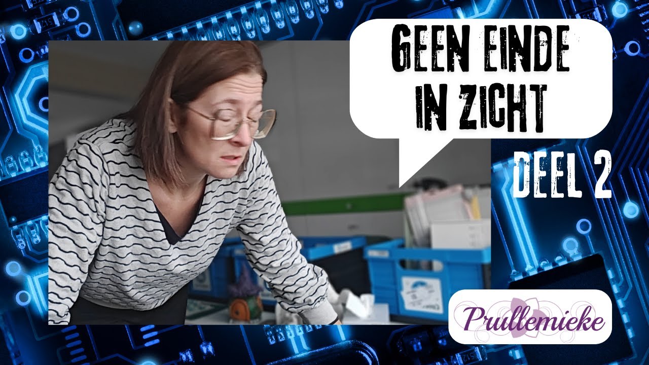 Orde in de Chaos!! Knutselkamer re-organisatie. Een beetje onderschat!!  Deel 2