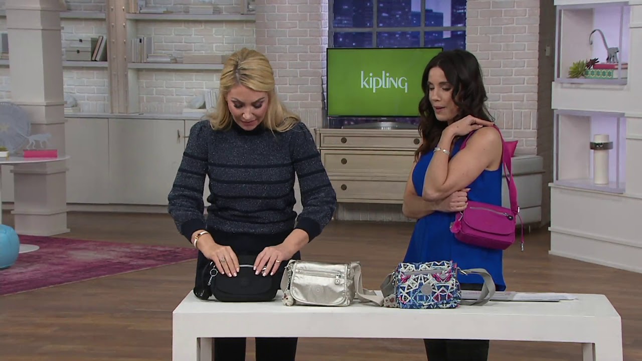 Kipling Mini Crossbody Handbag -Sabian on QVC