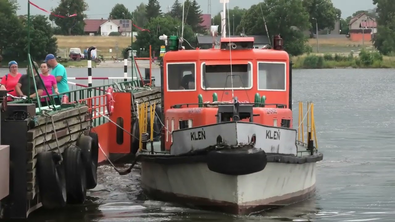 Przeprawa Promowa w Mikoszewie i ucieczka przed Burzą -28.06.2024