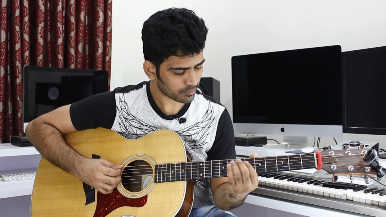 Monna Kanipinchavu - Surya Son of Krishnan - Guitar Lead Lesson