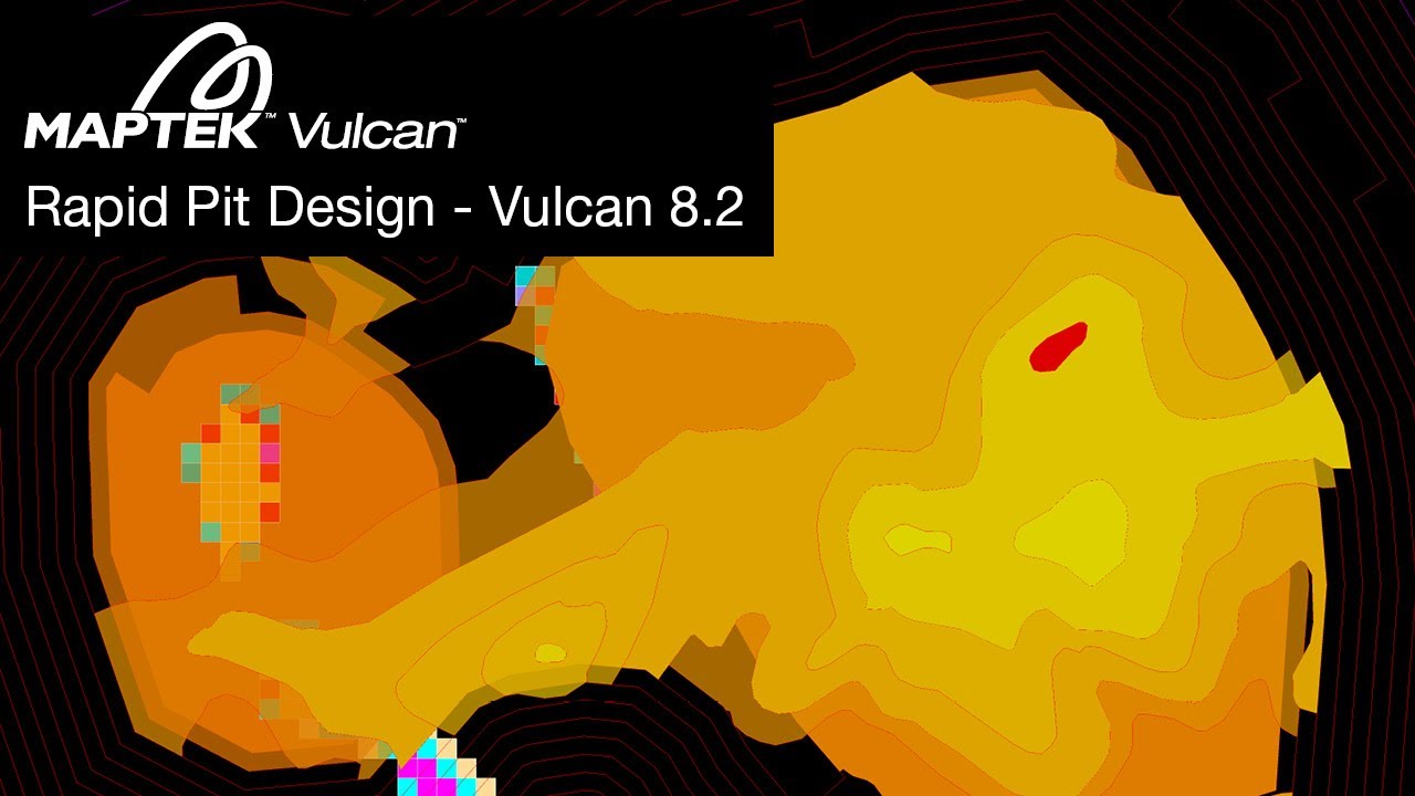 Maptek Vulcan Rapid Pit Design