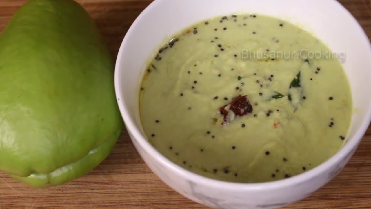 Chow Chow Chutney Recipe | Seeme badanekayi Chutney | Chayote Squash Recipe