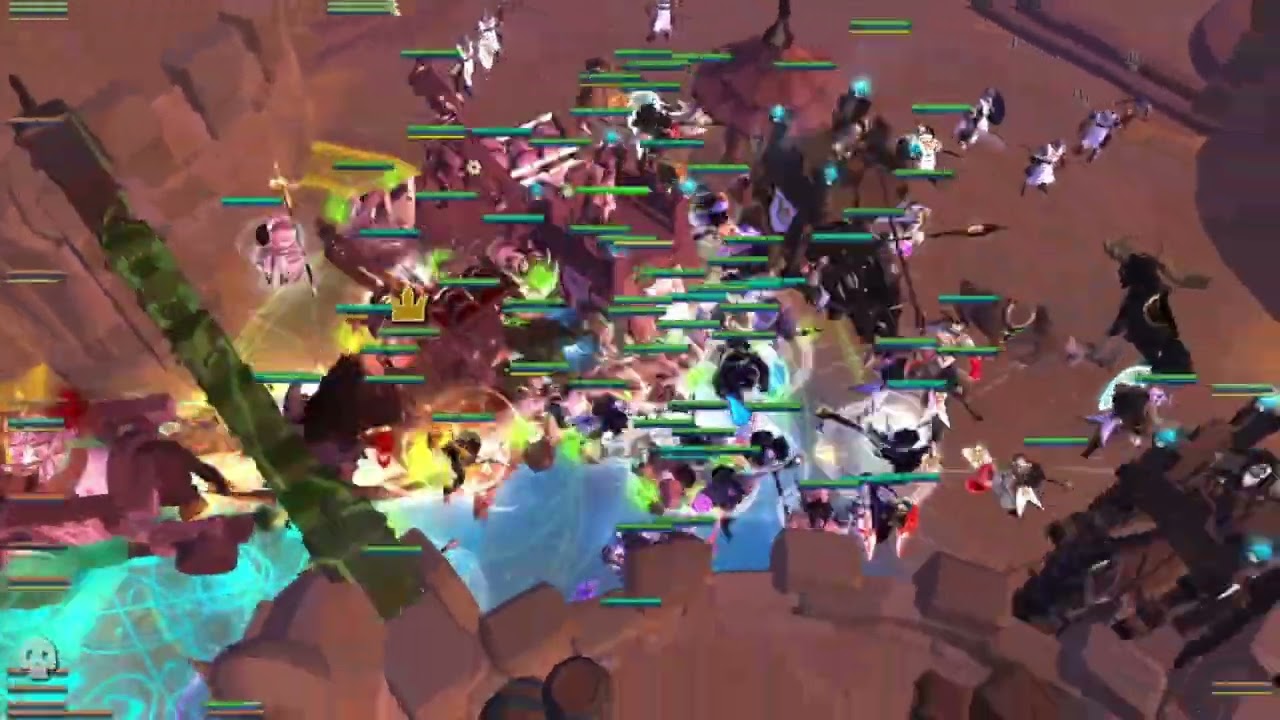 Upside vs IFures + Legacy Corporation + Outlimits (1v3 xdd) - Pov Shadow Caller - Albion Online