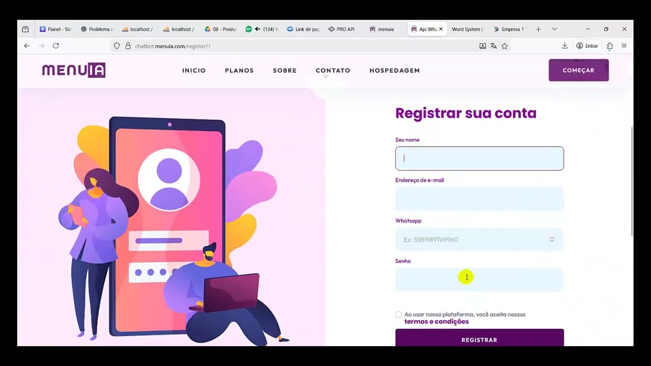 Desenvolvendo Sistemas com IA - Aula 05 - Integração da APi whatsapp menuia - Módulo 04
