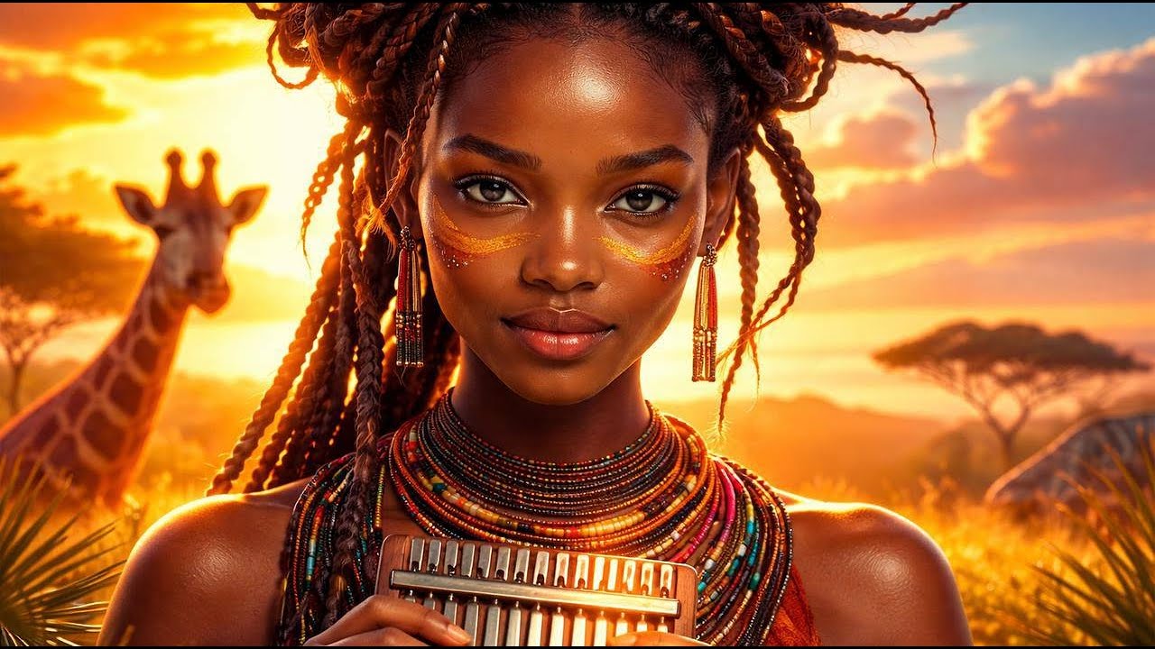 Soothing African Ambience – Deep Relaxation & Healing Instrumental Music