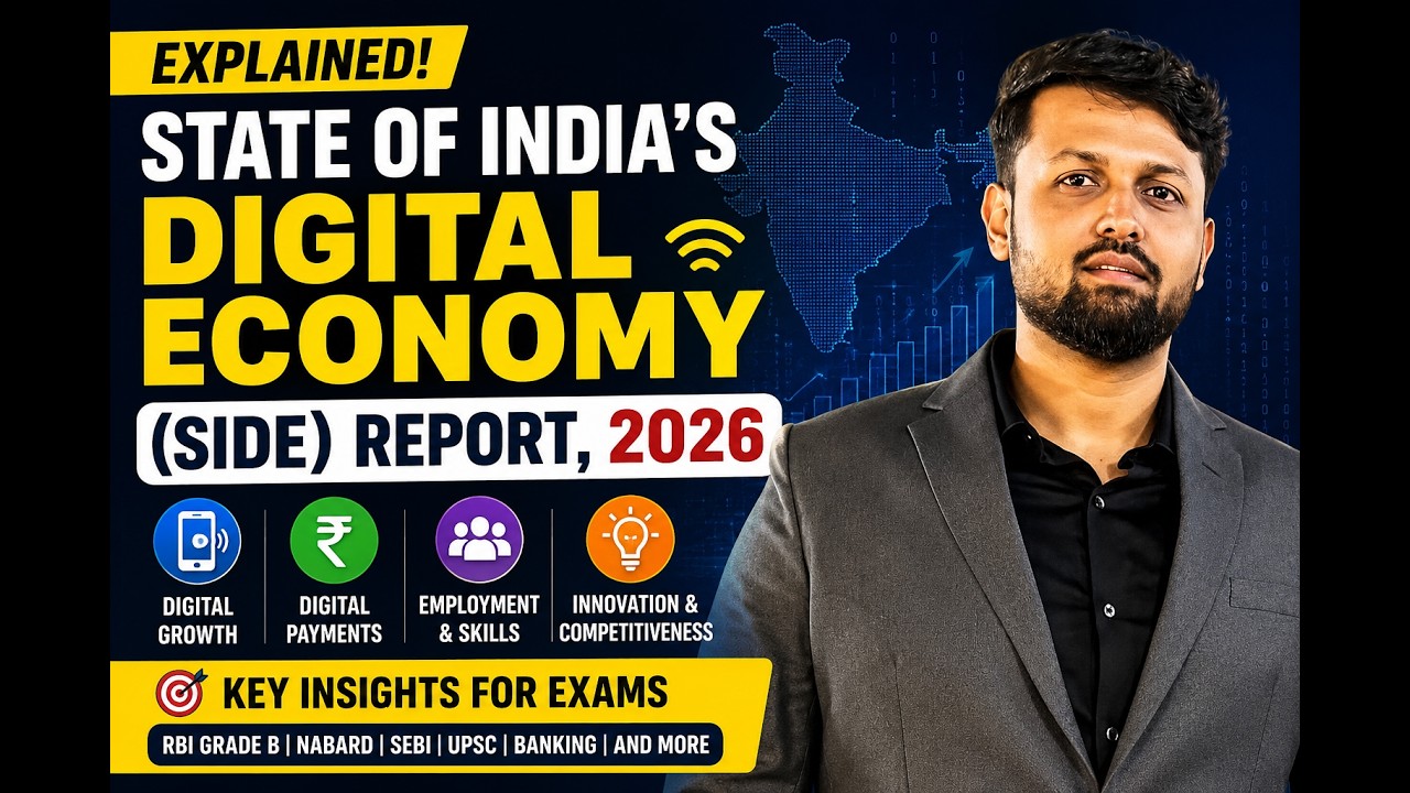 State of India&rsquo;s Digital Economy (SIDE) Report 2026 Explained | Key Findings & Trends
