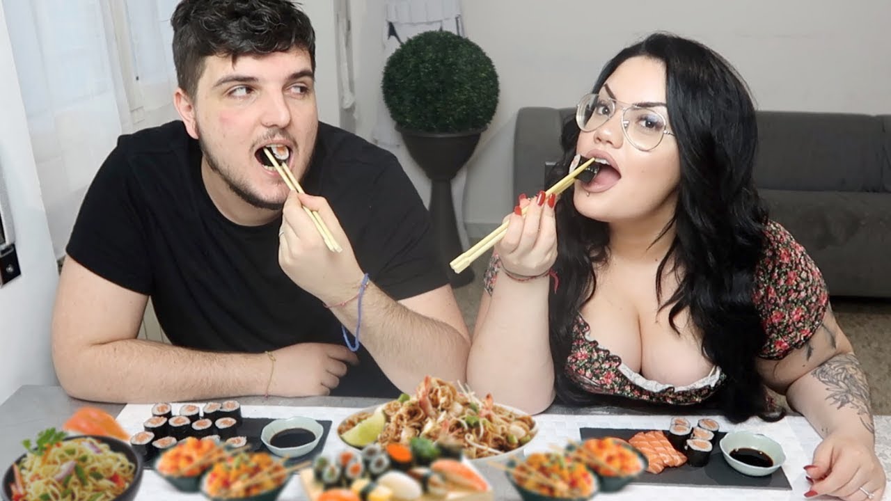 MUKBANG SUSHI DI COPPIA / chiara paradisi