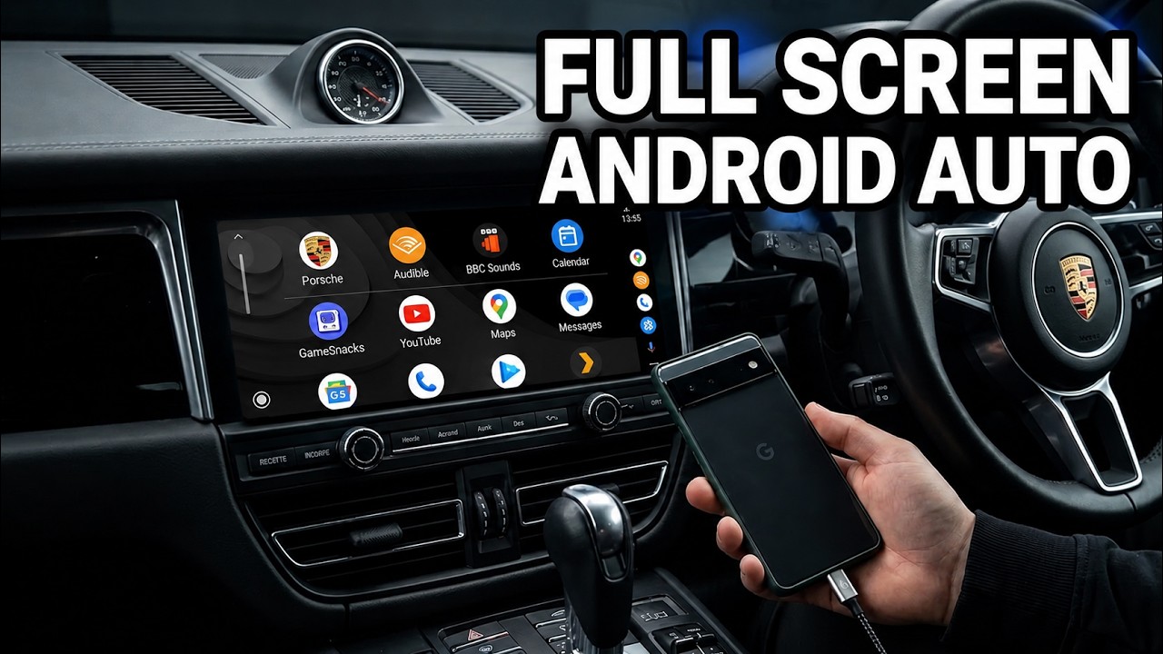 Aktualizacja Porsche Android AUTO