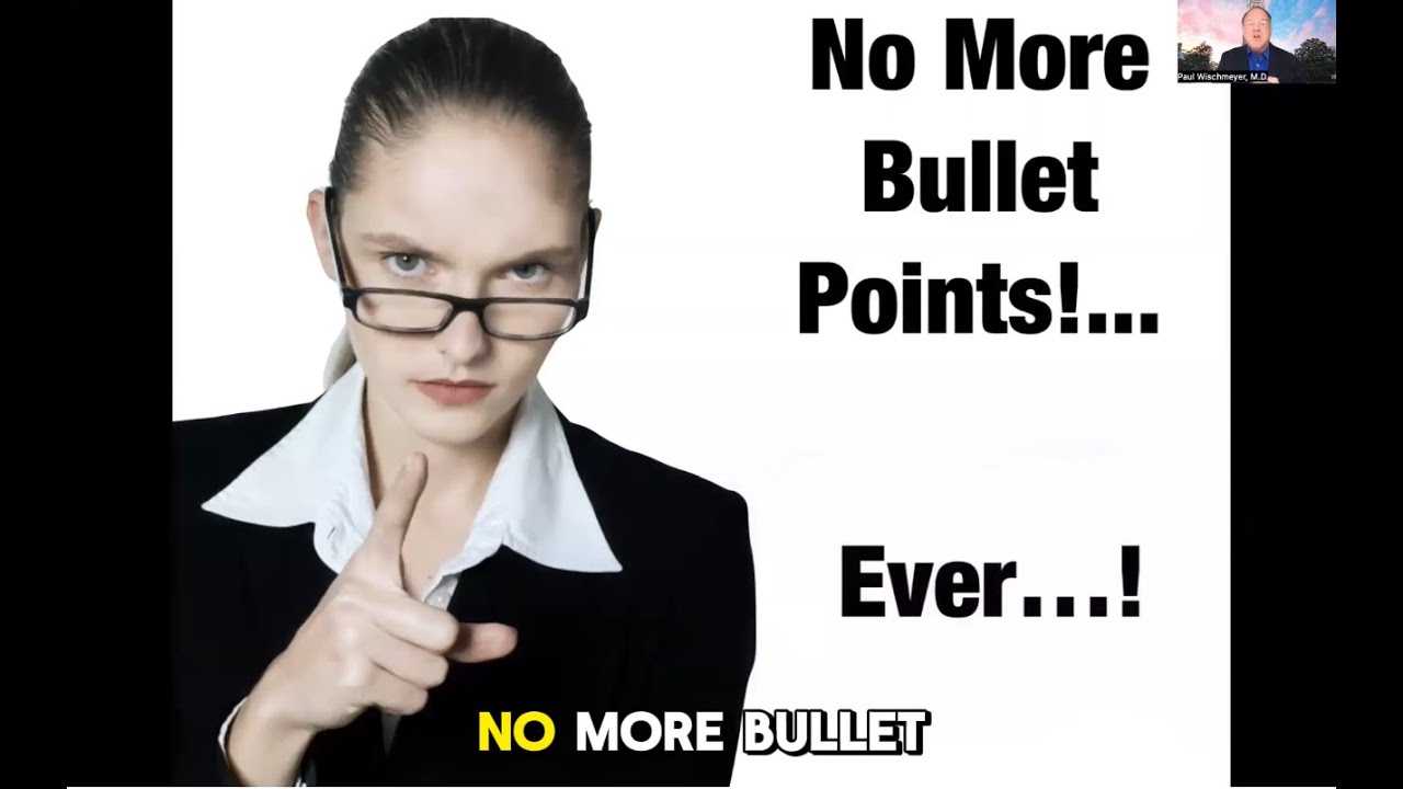 HOW TO Give a Great Presentation- Never Use Bullet Points Again!- Learn How Here