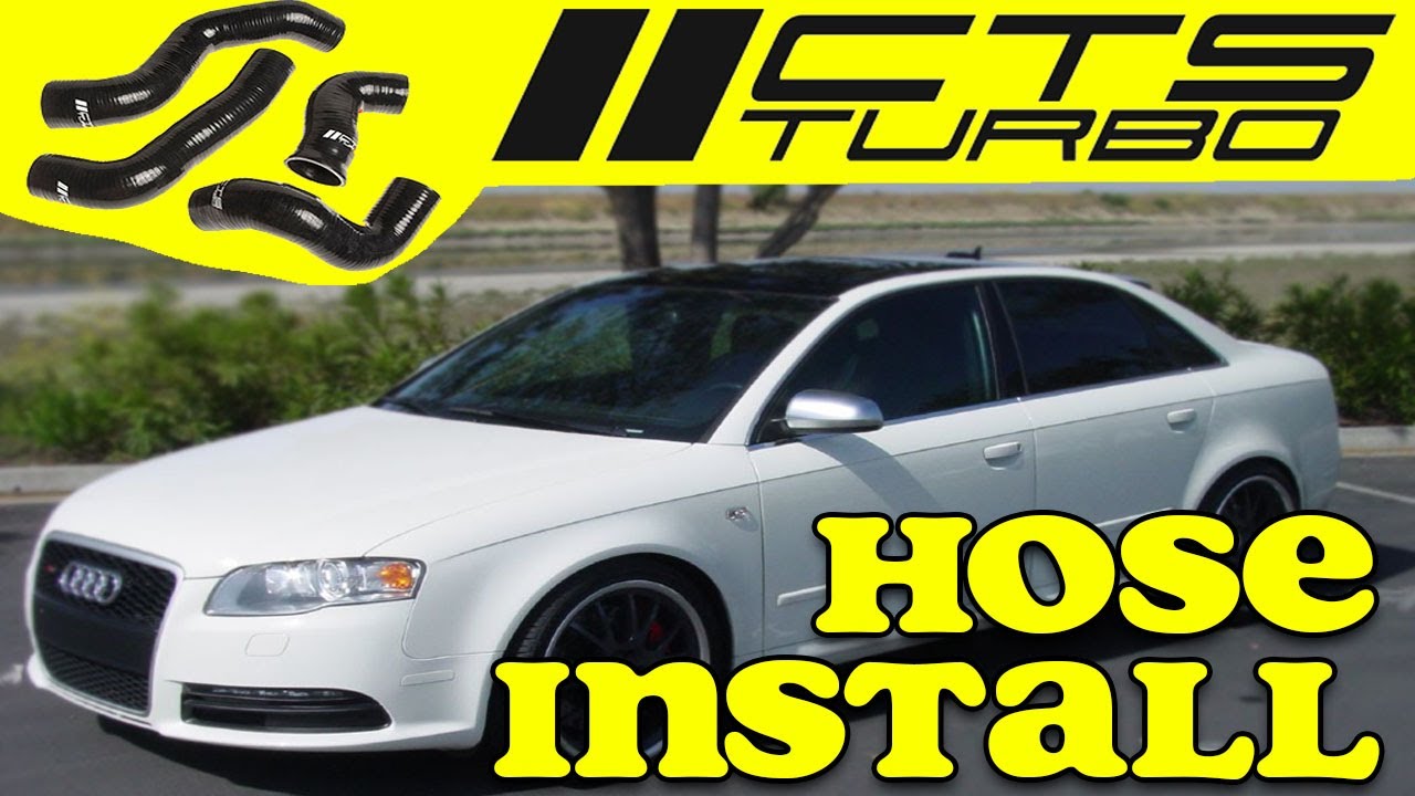 Installing CTS Turbo hoses on an Audi A4