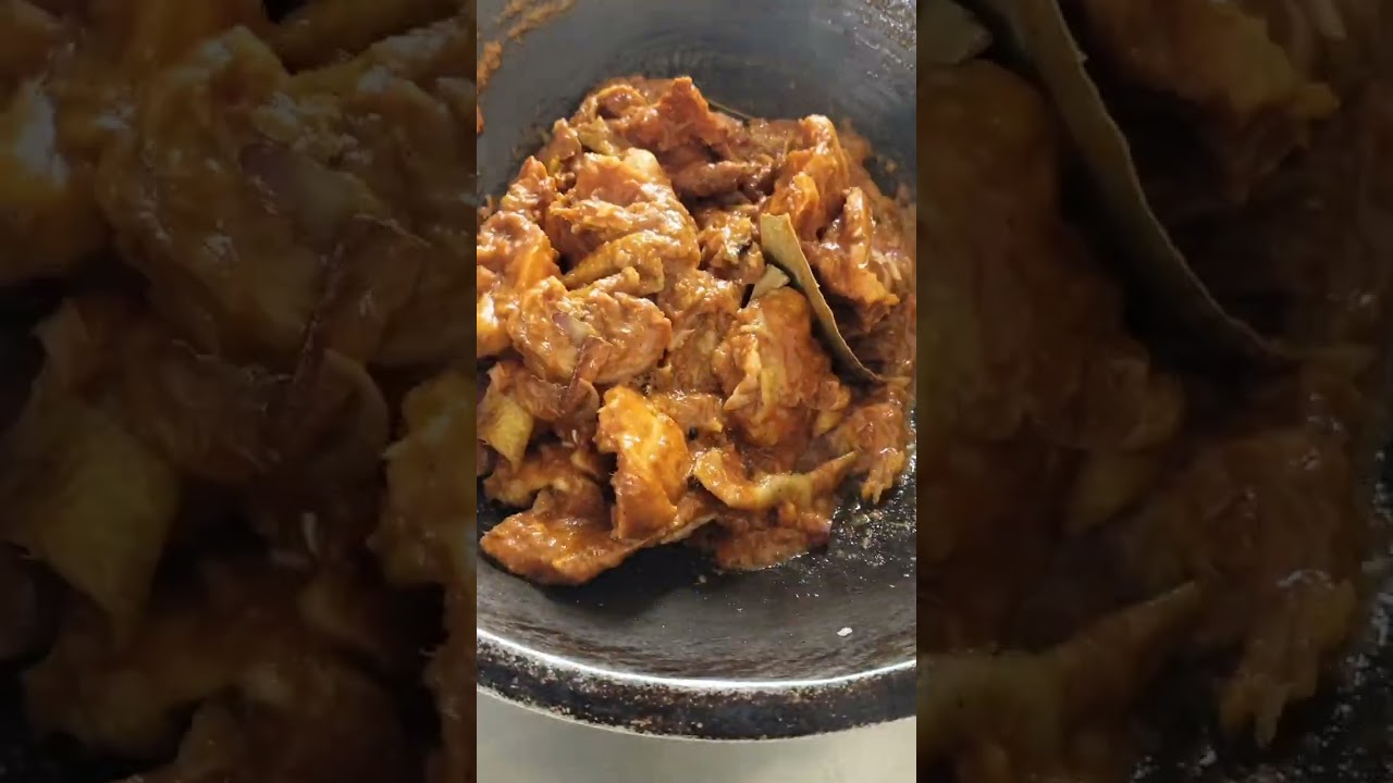 দেশি মুরগির কষা