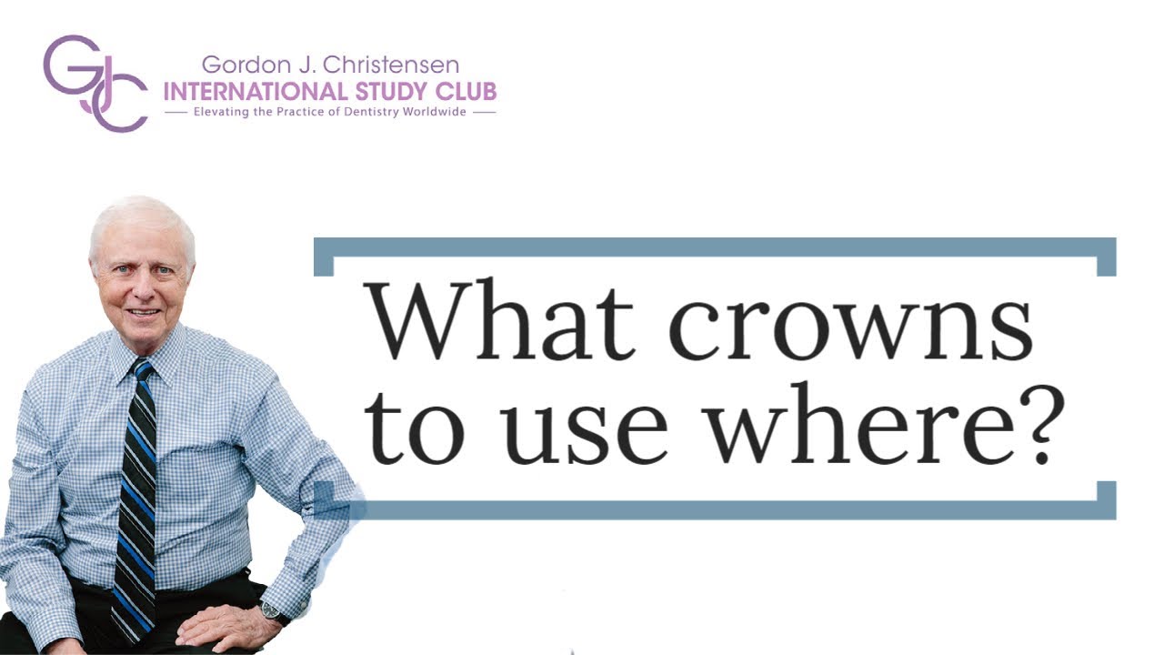 What crowns to use where?