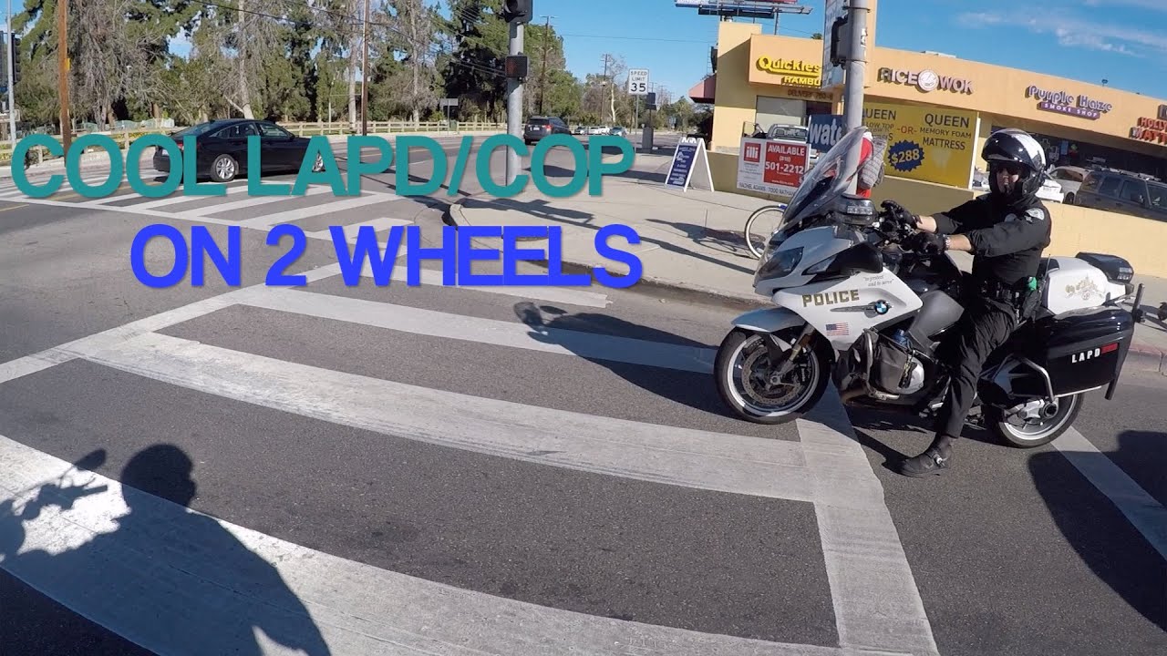 COOL LAPD |COP ON 2WHEELS