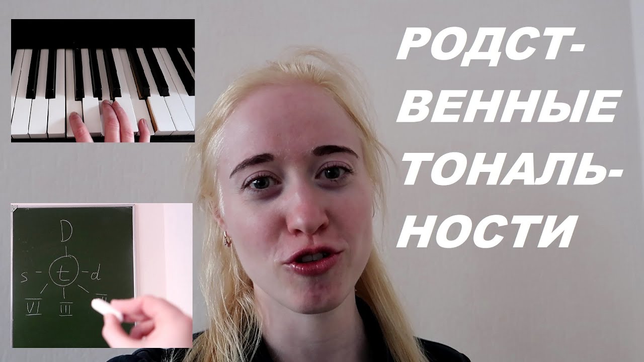РОДСТВЕННЫЕ ТОНАЛЬНОСТИ: как найти тональности 1-й степени родства для мажора и минора?