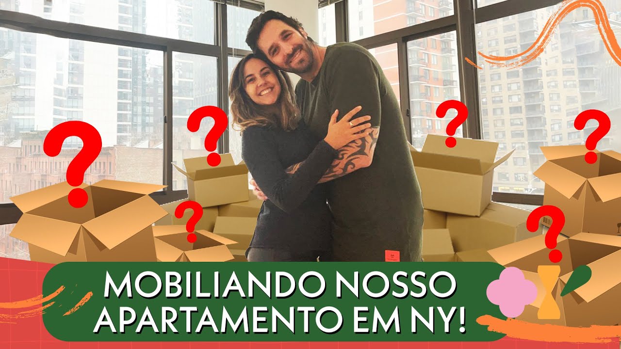 VEJA COMO FICOU O NOSSO APARTAMENTO EM MANHATTAN!