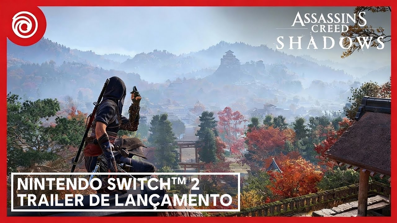 Assassin's Creed Shadows: trailer de lan&ccedil;amento para Nintendo Switch&trade; 2 | Ubisoft Brasil