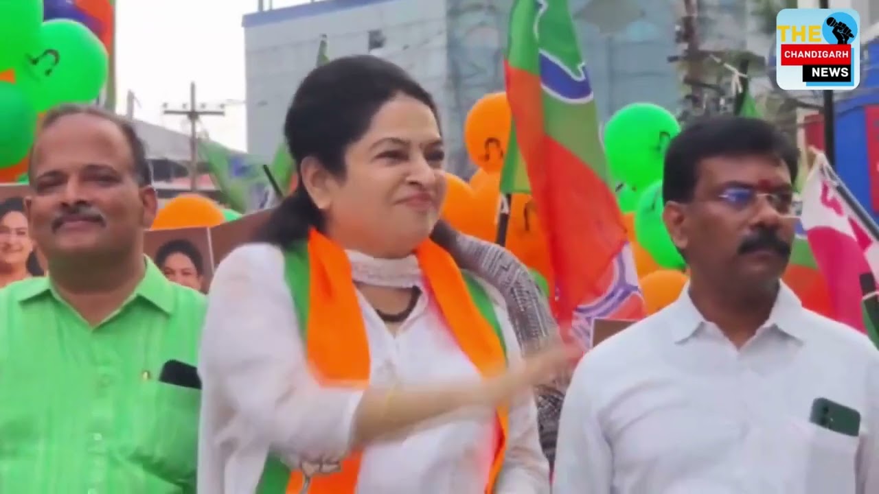Kerala Polls 2026: Padmaja Venugopal&rsquo;s Mega Roadshow in Thrissur