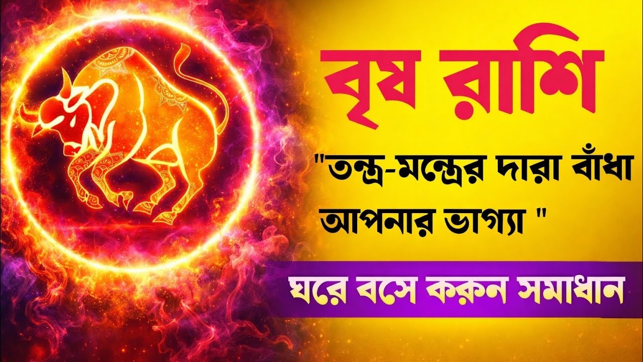 বৃষ রাশির ভাগ্য কি তন্ত্র-মন্ত্রের দ্বারা বাঁধা? এই ৭টি লক্ষণ দেখলেই বুঝবেন | Vrishabha Rashi 