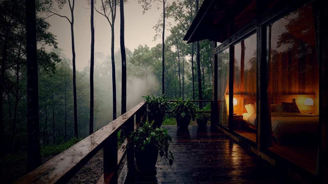 Relaxing Music for Deep Comfort Rest 🛌 Stress Reduction, Healing Sleep, Calm Mind, Rain Sound
