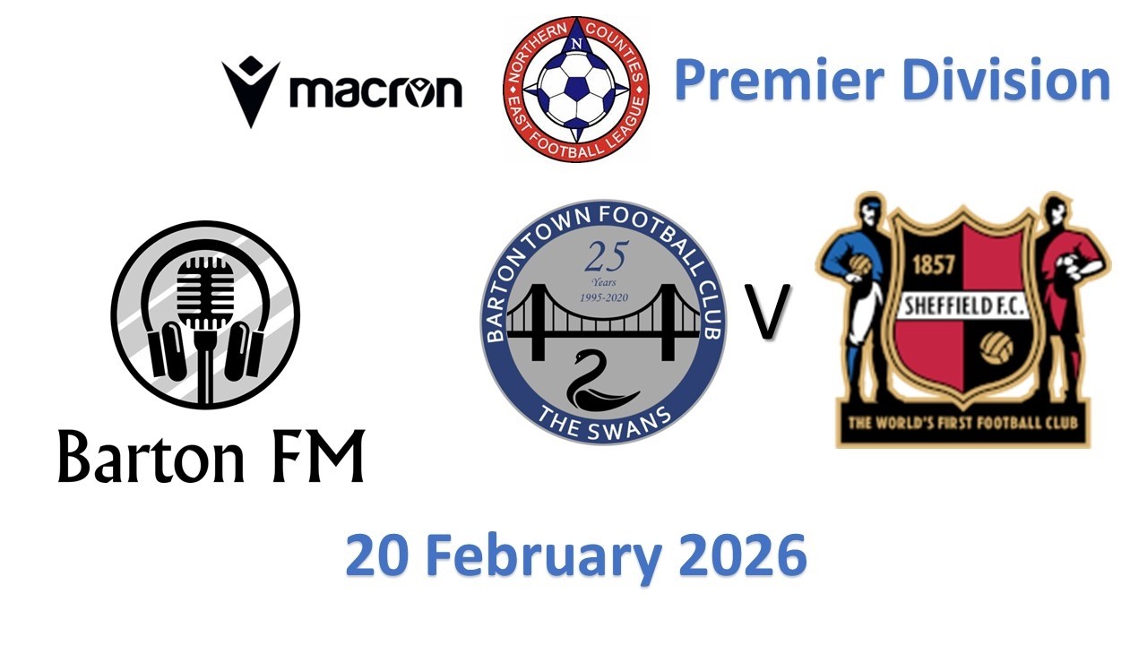 Barton Town v Sheffield F C NCEL 20 February 2026 Goals