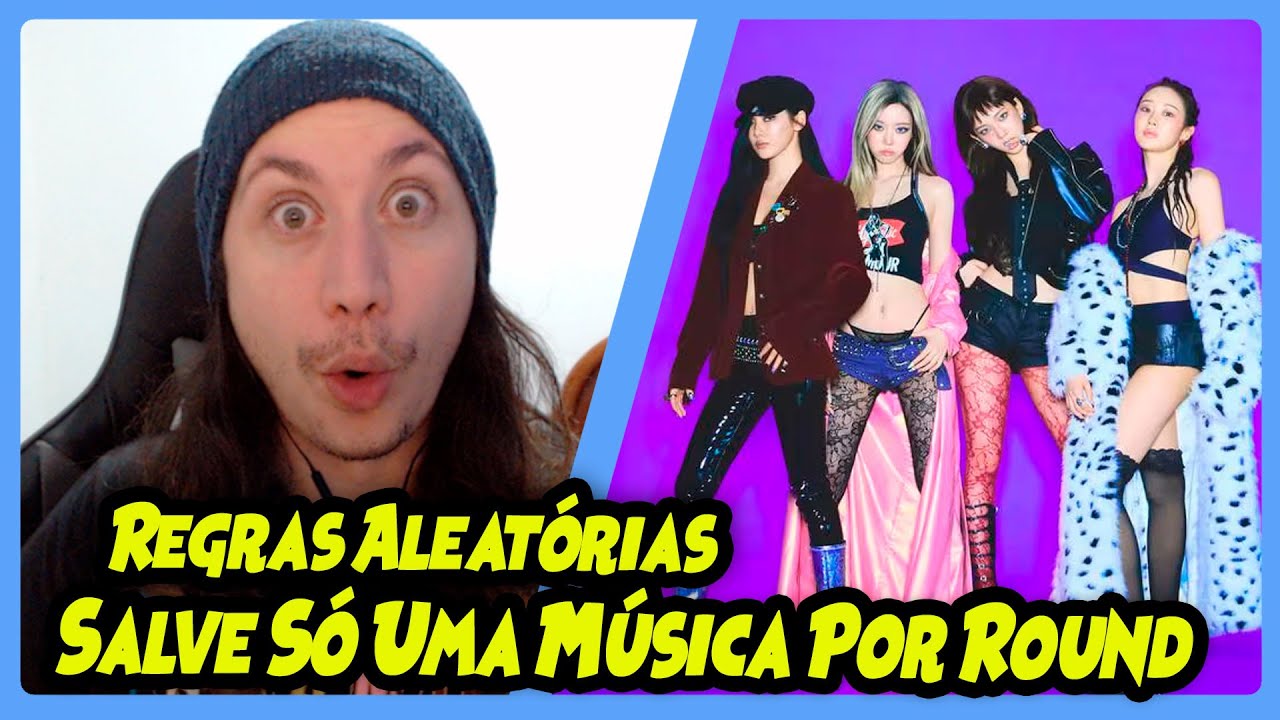 Salve s&oacute; UM KPOP por round | Cada ROUND com uma regra diferente | REACT DO MORENO
