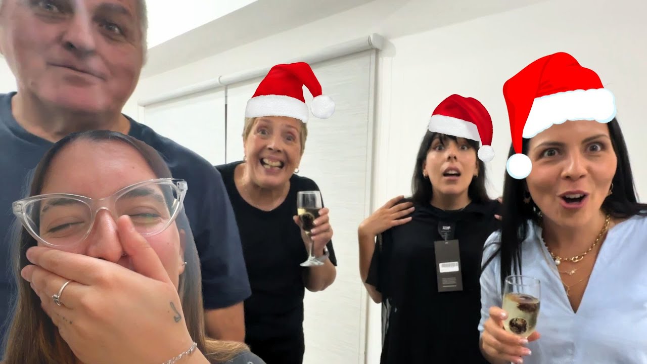 SORPRENDI A MI FAMILA POR NAVIDAD Y PASO ESTO!