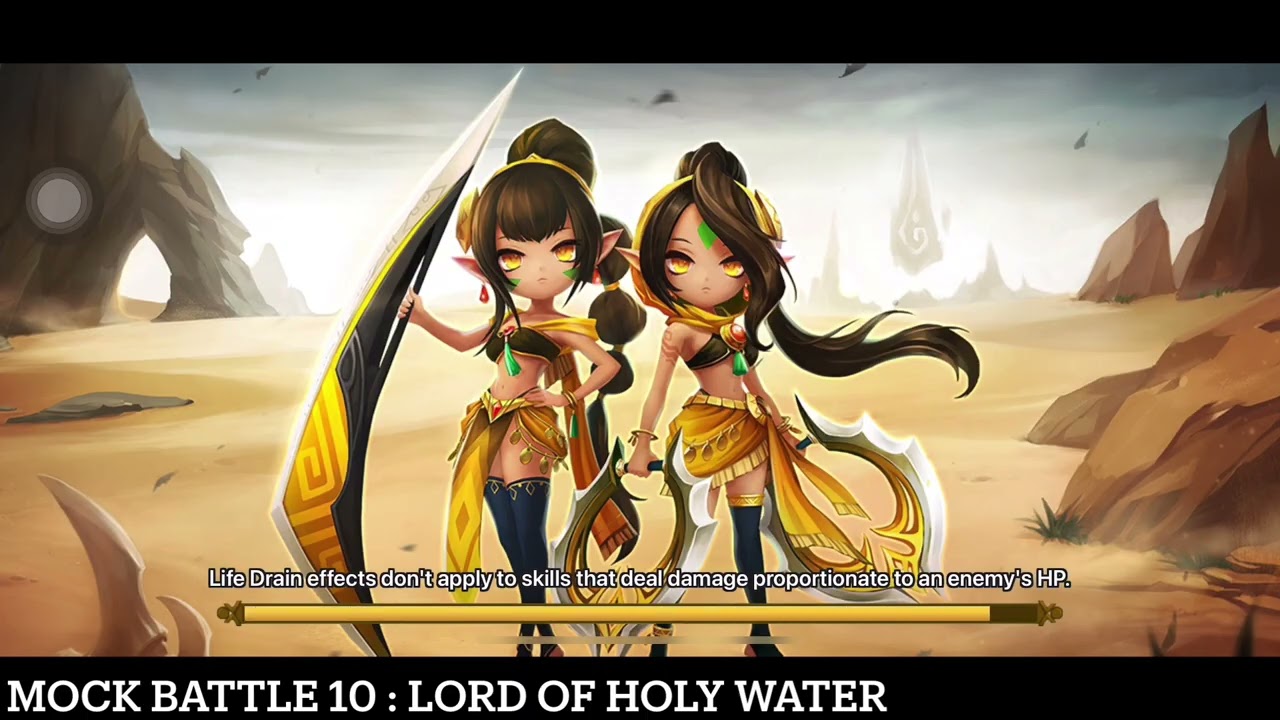 Summoners War : Mock Battle 1-35 v8.0.3  Guide
