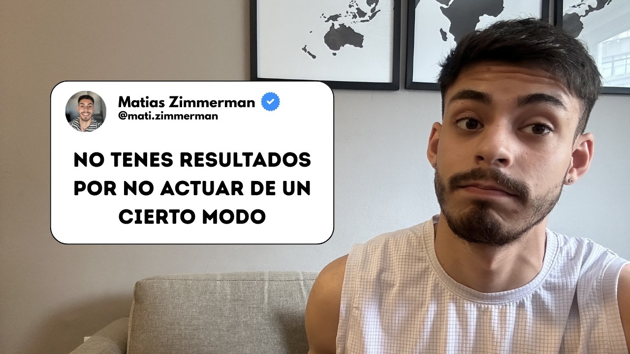 Si no estás teniendo resultados, el problema no es el método ni el vehículo... el problema sos vos
